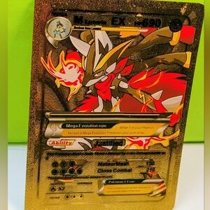 Mega M LUCARIO EX ART CARD HP 690GOID FOIL 🆕